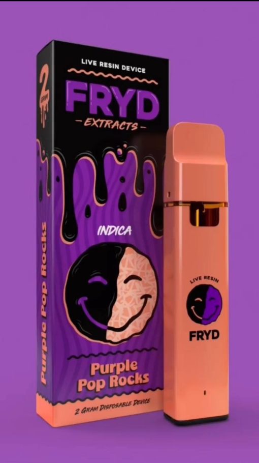 Purple pop rocks Fryd